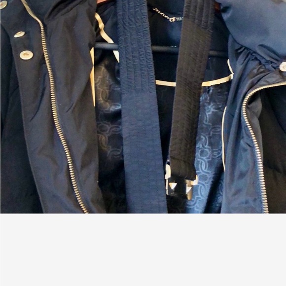 Beautiful New Ivanka Trump Navy Blue Down Jacket! - Picture 11 of 16